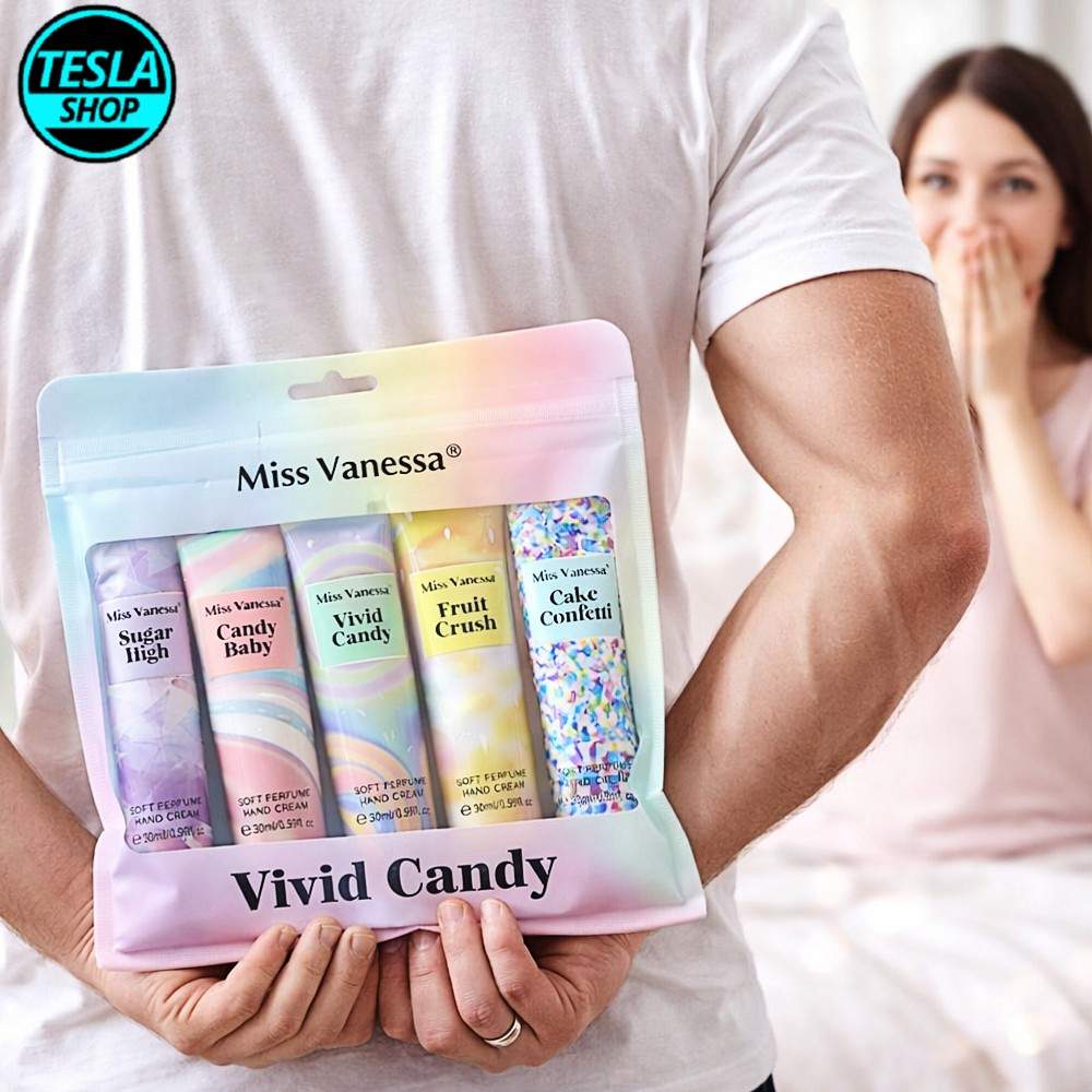 Set mirisnih krema za ruke „Vivid Candy“ – slatka nega i hidratacija kože