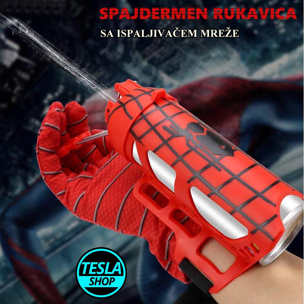 Spajdermen rukavica- ispaljivač mreže