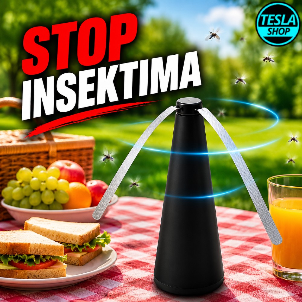 Najnoviji rasterivač insekata od hrane u vidu ventilatora bez hemikalija