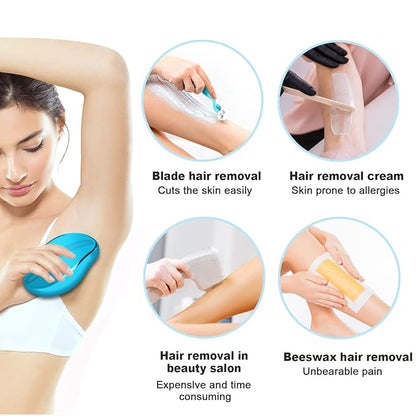 Epilator sa kristalima za prirodno i bezbolno uklanjanje dlačica