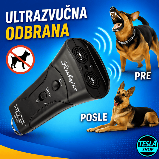 Moćna ultrazvučna odbrana od napada pasa