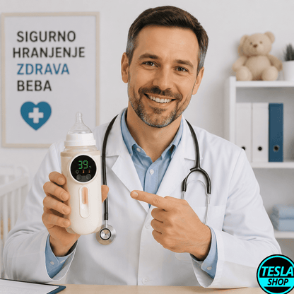 Pametna flašica za bebe sa senzorom temperature – sigurno i precizno hranjenje