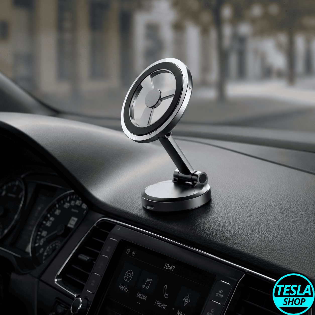 Rotacioni magnetni držač telefona za automobil