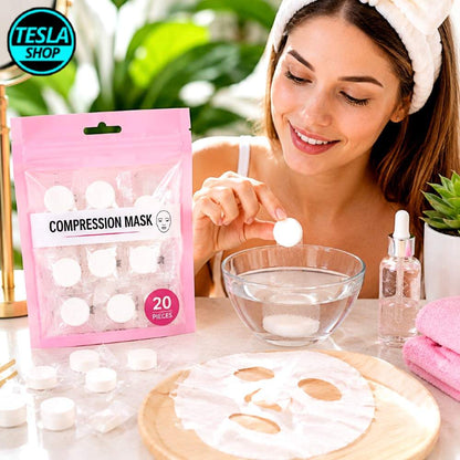Kompresovane maske za lice u tabletama – 20 komada