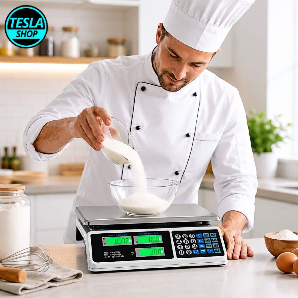 Profesionalna digitalna stona vaga do 40kg za precizno merenje