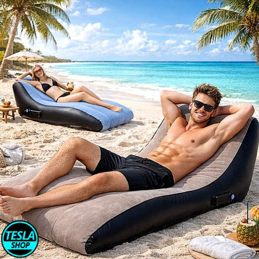 Prenosiva ležaljka sa ergonomskim dizajnom na naduvavanje