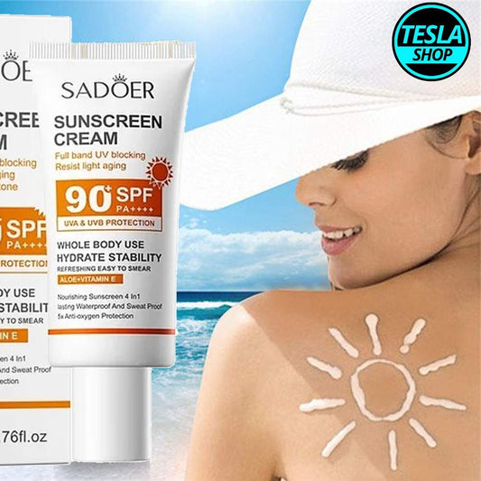 Krema SADOER sa SPF 90+ zaštitom od sunca i vitaminima