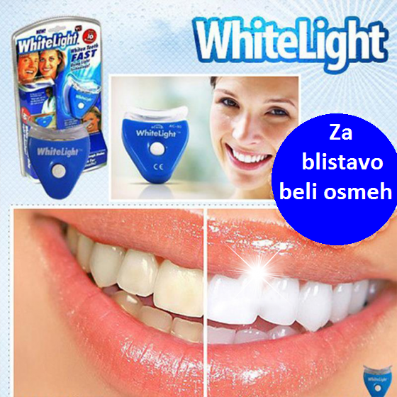 APARAT I GEL ZA IZBJELJIVANJE ZUBA WHITE LIGHT