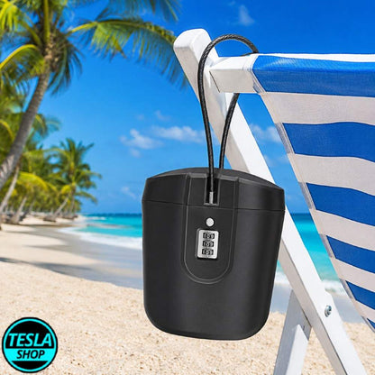 Vodootporni mini sef za plažu sa sigurnosnim zaključavanjem – za telefon, novac, dokumenta i naočare