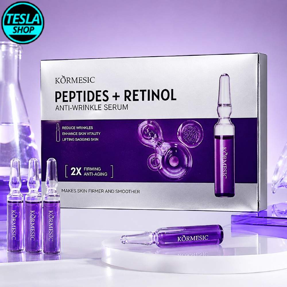 Peptides + Retinol serum u ampulama – protiv bora, za učvršćivanje i regeneraciju