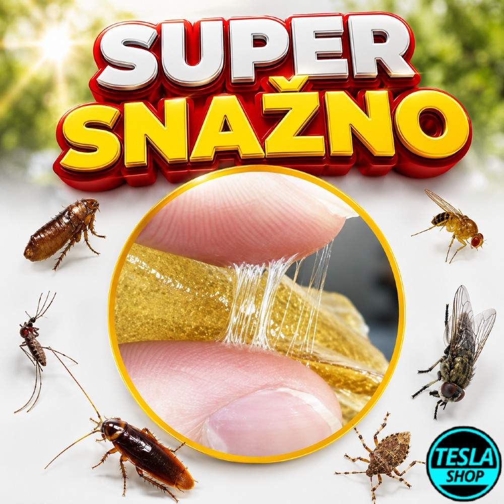 Samolepljiva zamka za leteće insekte za prozor – 3 komada