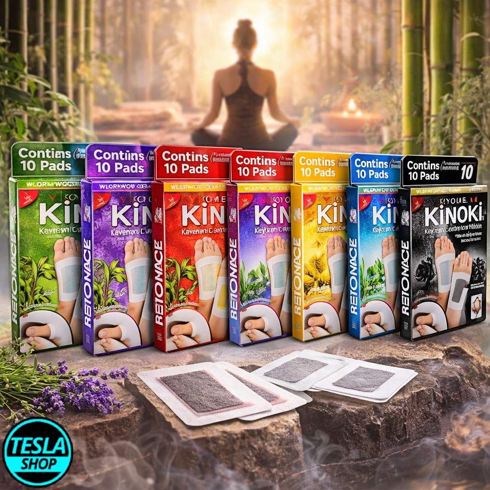 Kinoki PRO Detox flasteri – prirodna kolekcija za opuštanje i detoks stopala