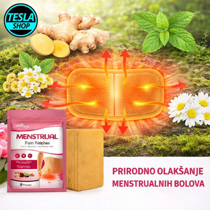 Flasteri protiv menstrualnih bolova na biljnoj bazi
