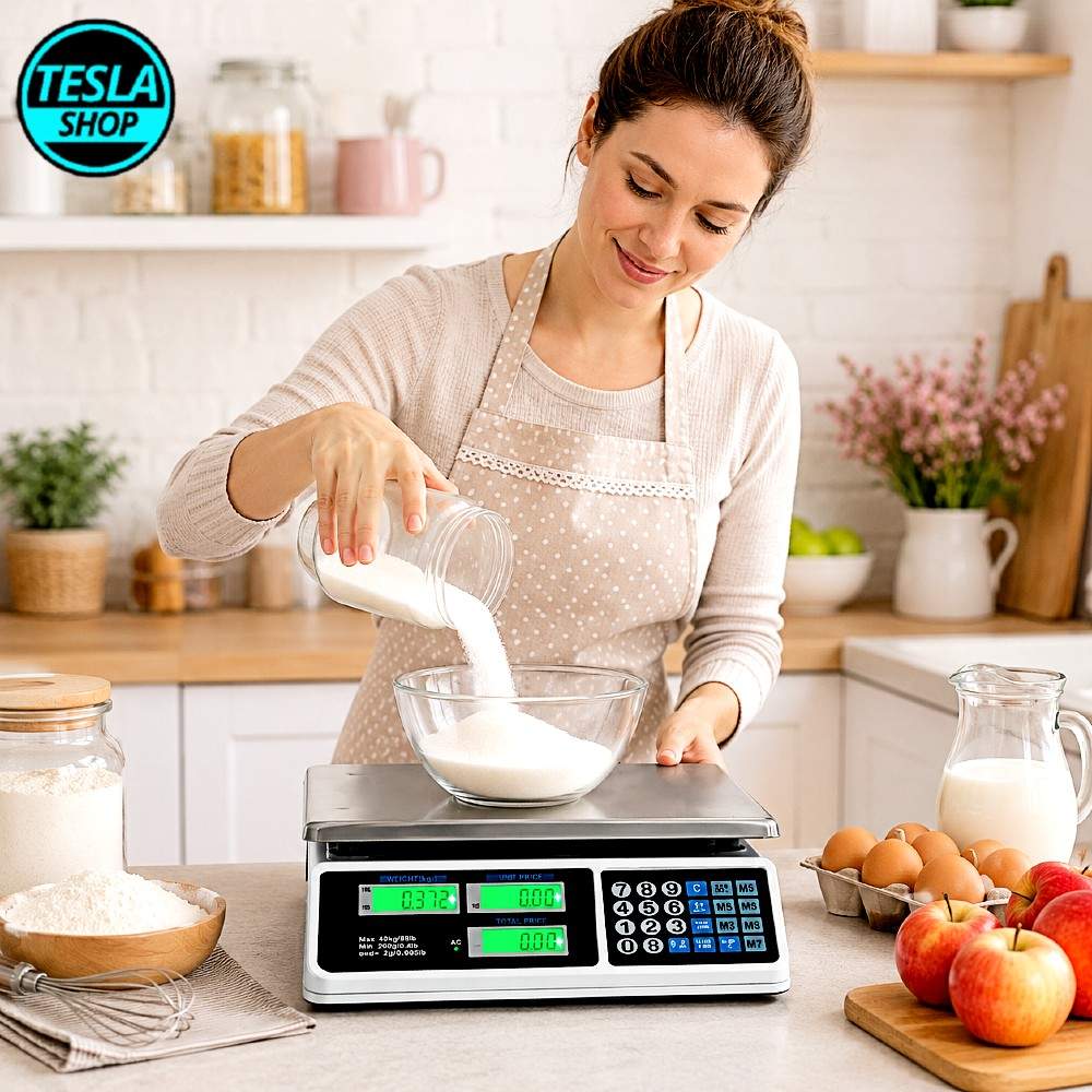 Profesionalna digitalna stona vaga do 40kg za precizno merenje