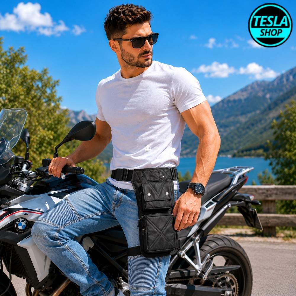 Torbica za nogu i struk – vodootporna moto torbica za svakodnevnu upotrebu