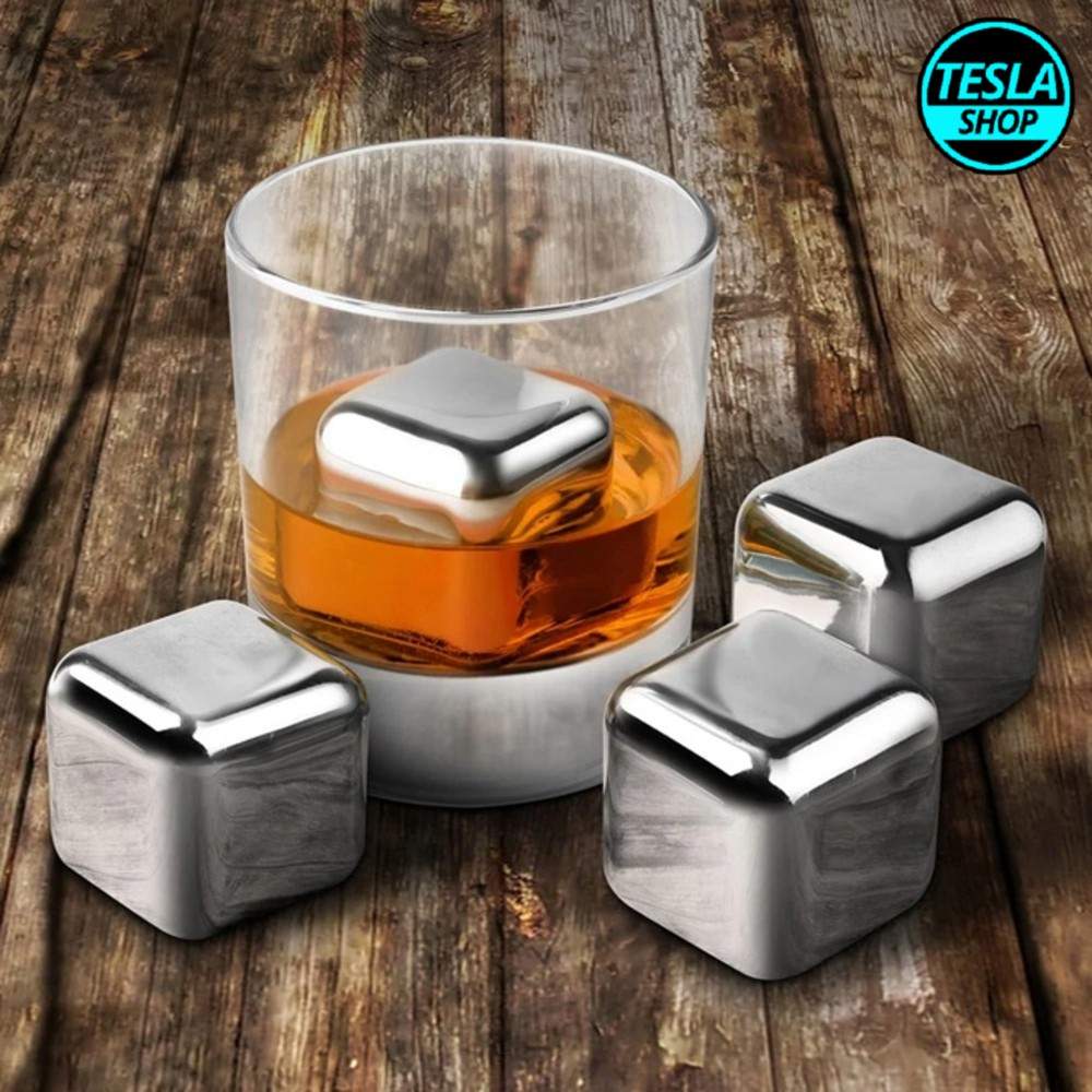 Metalni led – ledene kocke za piće, vino i koktele