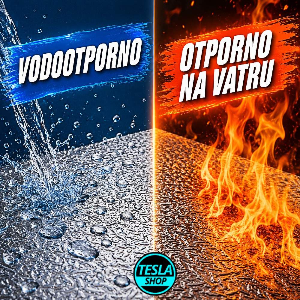 Samolepljiva vodootporna alu folija za kuhinju – zaštitne tapete