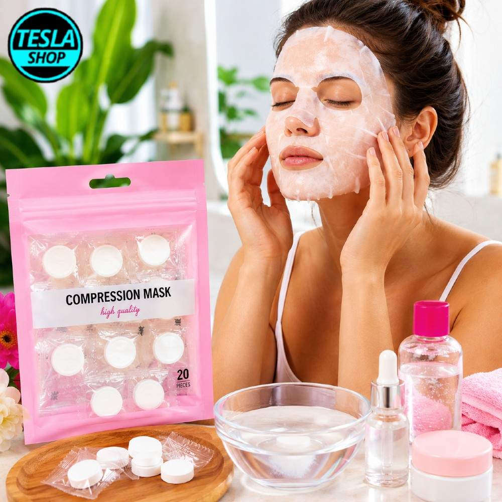 Kompresovane maske za lice u tabletama – 20 komada