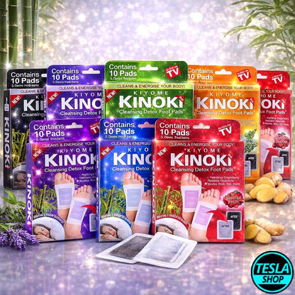Kinoki PRO Detox flasteri – prirodna kolekcija za opuštanje i detoks stopala