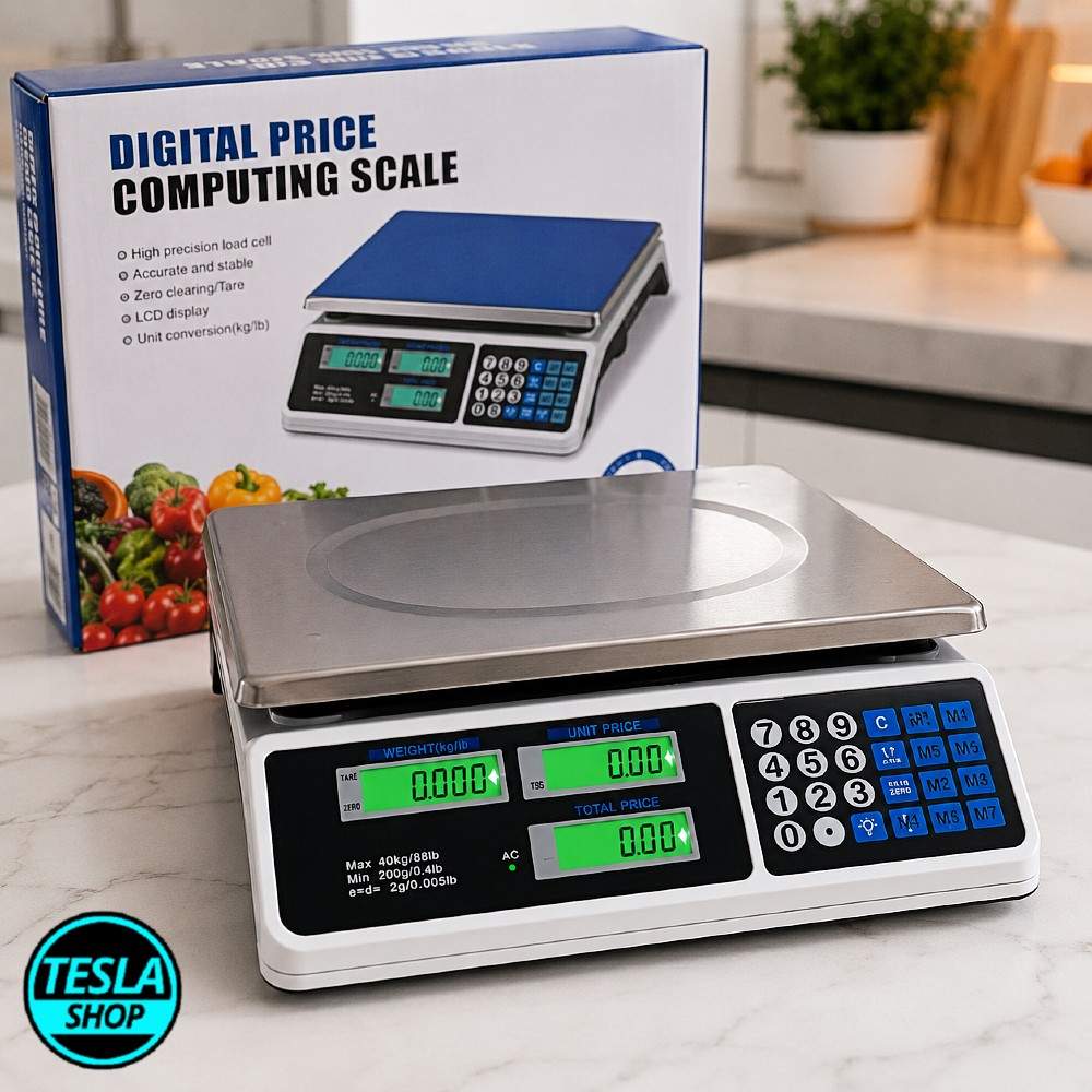 Profesionalna digitalna stona vaga do 40kg za precizno merenje