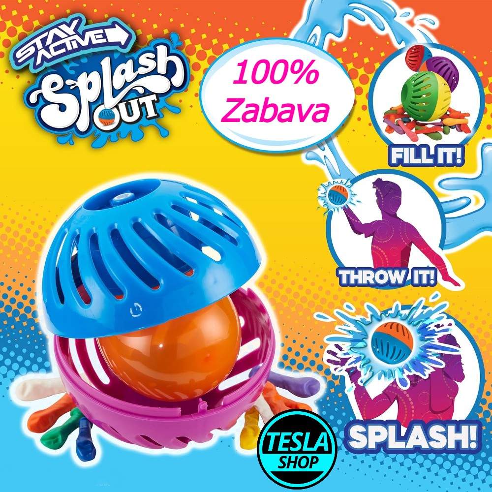 Vodena bomba sa tajmerom SPLASH OUT sa balonima