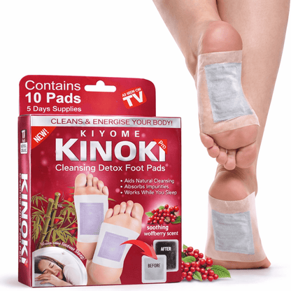 Kinoki PRO Detox flasteri – prirodna kolekcija za opuštanje i detoks stopala
