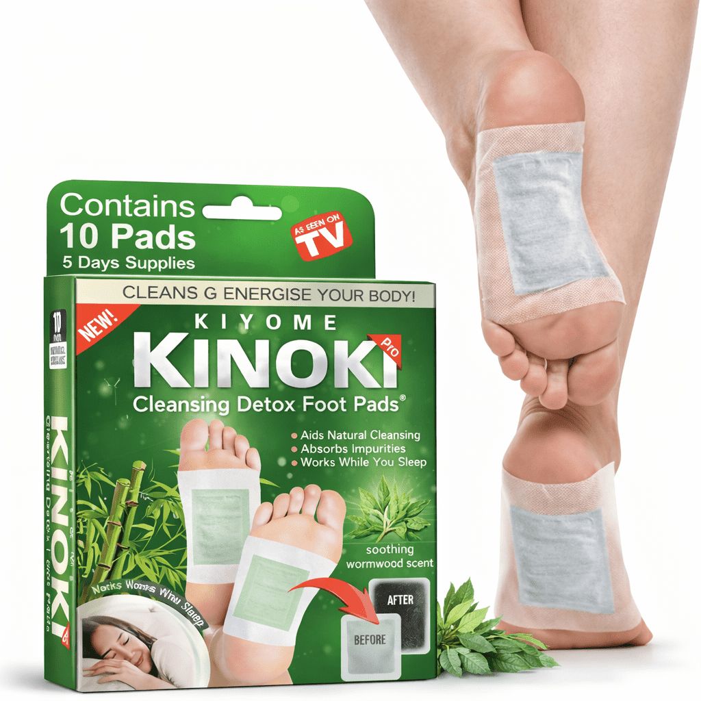 Kinoki PRO Detox flasteri – prirodna kolekcija za opuštanje i detoks stopala