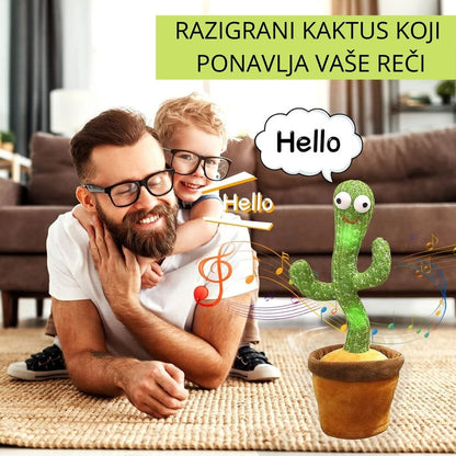 Muzički kaktus koji pjeva, pleše, svijetli i ponavlja riječi